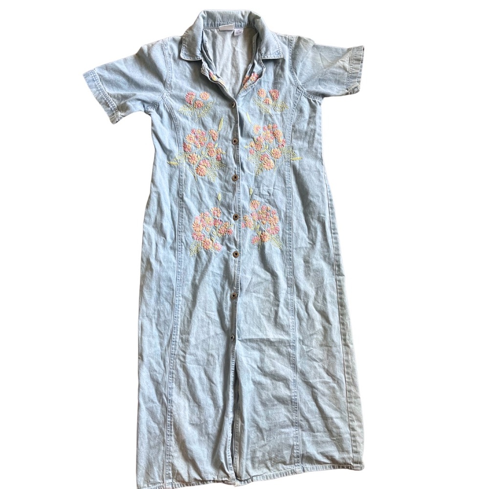 Vintage denim dress